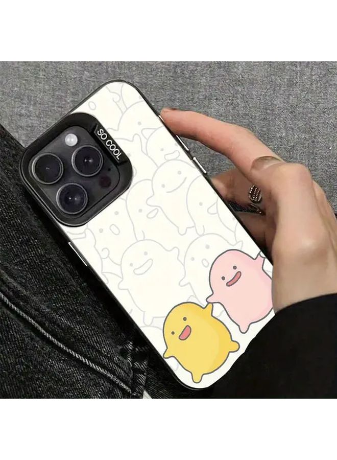 Cartoon Animation Phone Case For iPhone 15 Black Protective Cover - Image 5